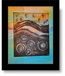 Seven Stars/day And Night by Natalie d'Arbeloff at Pomegranate Fine Art