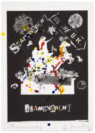 Shamanarchy by Jamie Reid at Paul Stolper Gallery