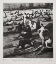 Sheep Meadow Nyc Ii by Bill Jacklin RA at Royal Academy of Arts