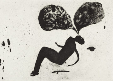 Shitty Sisters 12 by Stephen Chambers RA at Paupers Press