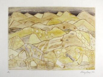 Sizilianische Landschaft / Sicilian Landscape by Eduard Bargheer at Sylvan Cole Gallery
