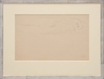 Skizze zu den “wasserschlangen”. Sketch for the “Watersnakes”. by Gustav Klimt at Peter Harrington Gallery