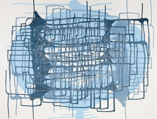 Spilling Memory 42 by Janaina Tschape