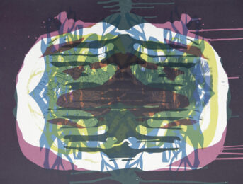 Spilling Memory 45 by Janaina Tschape at Lower East Side Printshop
