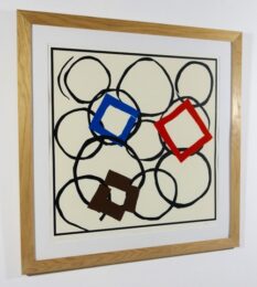 Squares In Orbit by Sandra Blow at pgr fine art