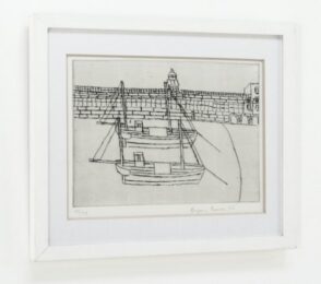 St Ives Harbour by Bryan Pearce at pgr fine art