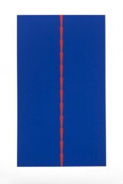Stacks Red by Tess Jaray RA at Royal Academy of Arts
