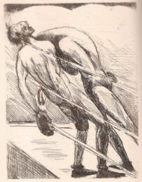 Tableau De La Boxe by André Dunoyer de Segonzac at Sylvan Cole Gallery