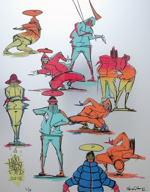 B-boy  Abstract 1 by Taku Obata