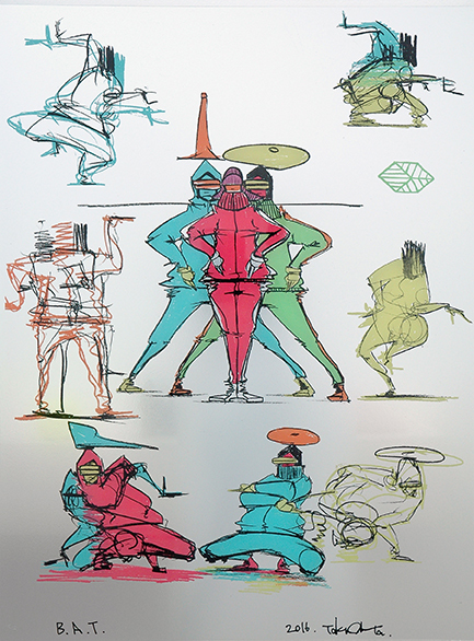 B-boy  Abstract 2 by Taku Obata