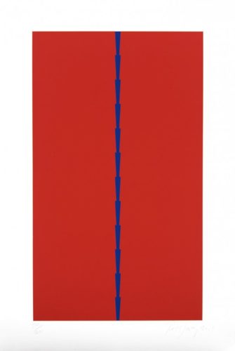 Stacks Blue by Tess Jaray RA