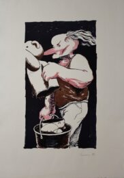 The Assistan Helps Out by Dirk Larsen at Sylvan Cole Gallery
