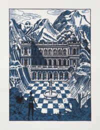 The Discovery Of Burlington House by Adam Dant at Royal Academy of Arts