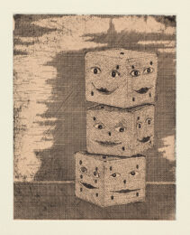 The Gambler by Stephen Chambers RA at Paupers Press