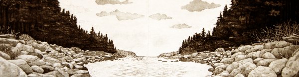 The Inlet by Eric Goldberg at ebo Gallery