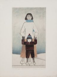 The Skaters by Will Barnet at ebo Gallery