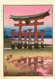 The Torii Gate At Miyajima by Paul Binnie at ebo Gallery