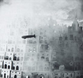 The Tower; In The Clouds by Lothar Osterburg at Emanuel von Baeyer - Cabinet