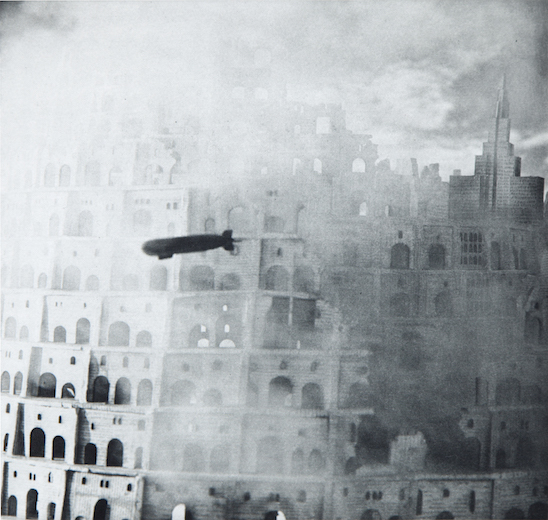 The Tower; In The Clouds by Lothar Osterburg