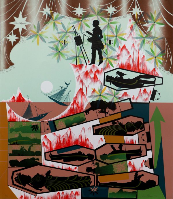 This Landscape, Beloved And Disguised, Continues by Lari Pittman