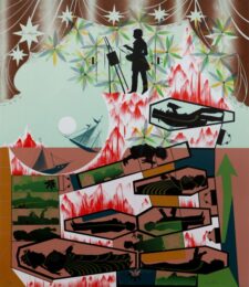 This Landscape, Beloved And Disguised, Continues by Lari Pittman at Cirrus Gallery + Cirrus Editions Ltd.