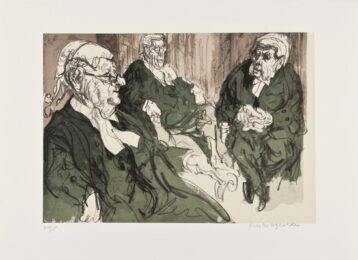 Three Judges by Feliks Topolski at Pomegranate Fine Art