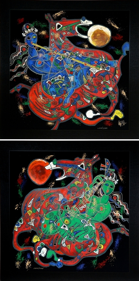 East And West (freedom Suite) by Tie Feng Jiang
