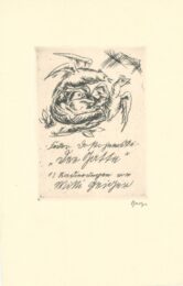 Title-page Of “der Gatte”, By Dostoievski by Willi Geiger at Sylvan Cole Gallery