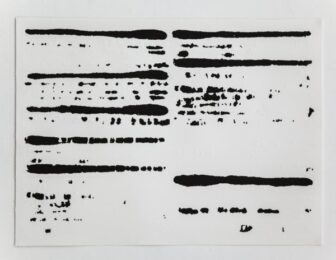Trace[d]  1 by Rebecca Salter RA at Royal Academy of Arts
