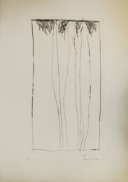 Tres Xiprers / Three Cypresses by Joan Hernandez Pijuan at Sylvan Cole Gallery
