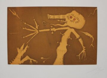 Turmentat by Joan Ponç at Sylvan Cole Gallery