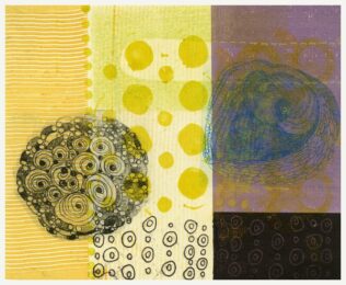 Two Orbs by LJ Douglas at Manneken Press (IFPDA)