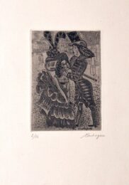 Un Couple by Louis Touchaques at Editions Graphiques Ltd