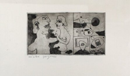 Ungeheuer I [with] Ungeheuer Ii by Georg Kress at Sylvan Cole Gallery