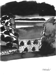 Untitled, Kilcoe Strand, 2017 by William Crozier at Irish Museum of Modern Art