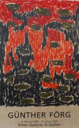 Untitled (exhibition Poster) by Günther Förg at Sylvan Cole Gallery
