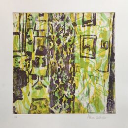 Untitled (yellow) by Allison Gildersleeve at Michael Steinberg Fine Art