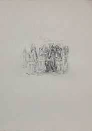 Versammlung Des Klearchos by Max Slevogt at Sylvan Cole Gallery