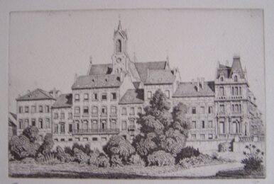 View Of Brussels by Ian Strang at Sylvan Cole Gallery