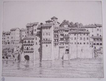 Villeneuve-sur-lot by Ian Strang at Sylvan Cole Gallery