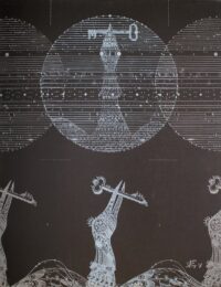 Vögel Und Schlüssel / Birds And Key by Joan Ponç at Sylvan Cole Gallery