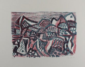 Vulkanische Landschaft by Eduard Bargheer at Sylvan Cole Gallery