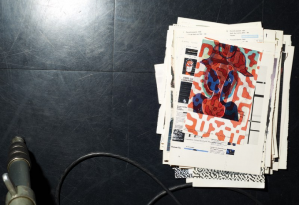 Zeichnungen Von Drama Und Frühstück Im Atelier 2 by Wade Guyton
