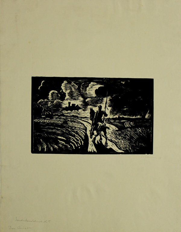 Don Quixote by Walther Klemm