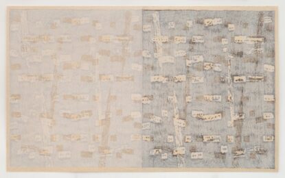 Weft 1 by Rebecca Salter RA at Royal Academy of Arts