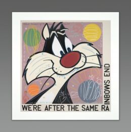 We’re After The Same Rainbows End by David Spiller at Harwood King Printmakers