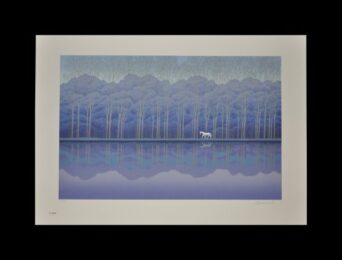 White Forest by Hisami Kunitake at Hanga Ten - Contemporary Japanese Prints