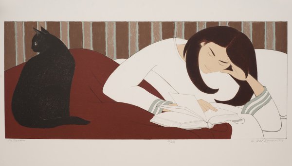 The Reader by Will Barnet