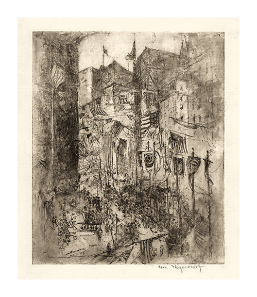 Armistice Day, 1918 by William Meyerowitz