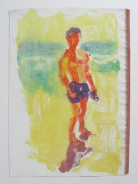 Yellow Beach by McWillie Chambers at William Chambers Art